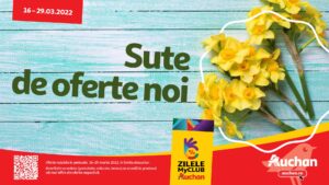 Coperta Catalog Auchan Program Oferte Card Fidelitate 16-29 Martie 2022