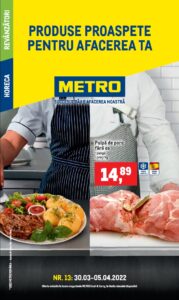 Coperta Catalog Metro Carne si Peste Proaspat 05 Aprilie 2022