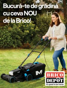 Coperta Catalog Brico Depot In Gradina ca la Brico Store 2022