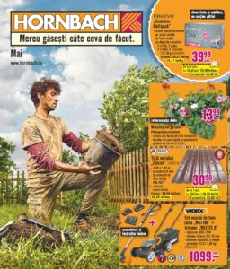 Coperta Catalog Hornbach Oferte 01 Mai - 05 Iunie 2022
