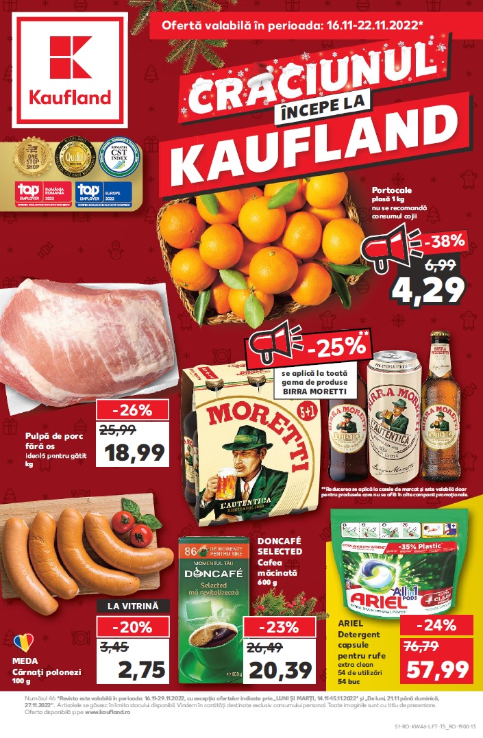 catalogkaufland1622noiembrie2022coperta Catalog AZ