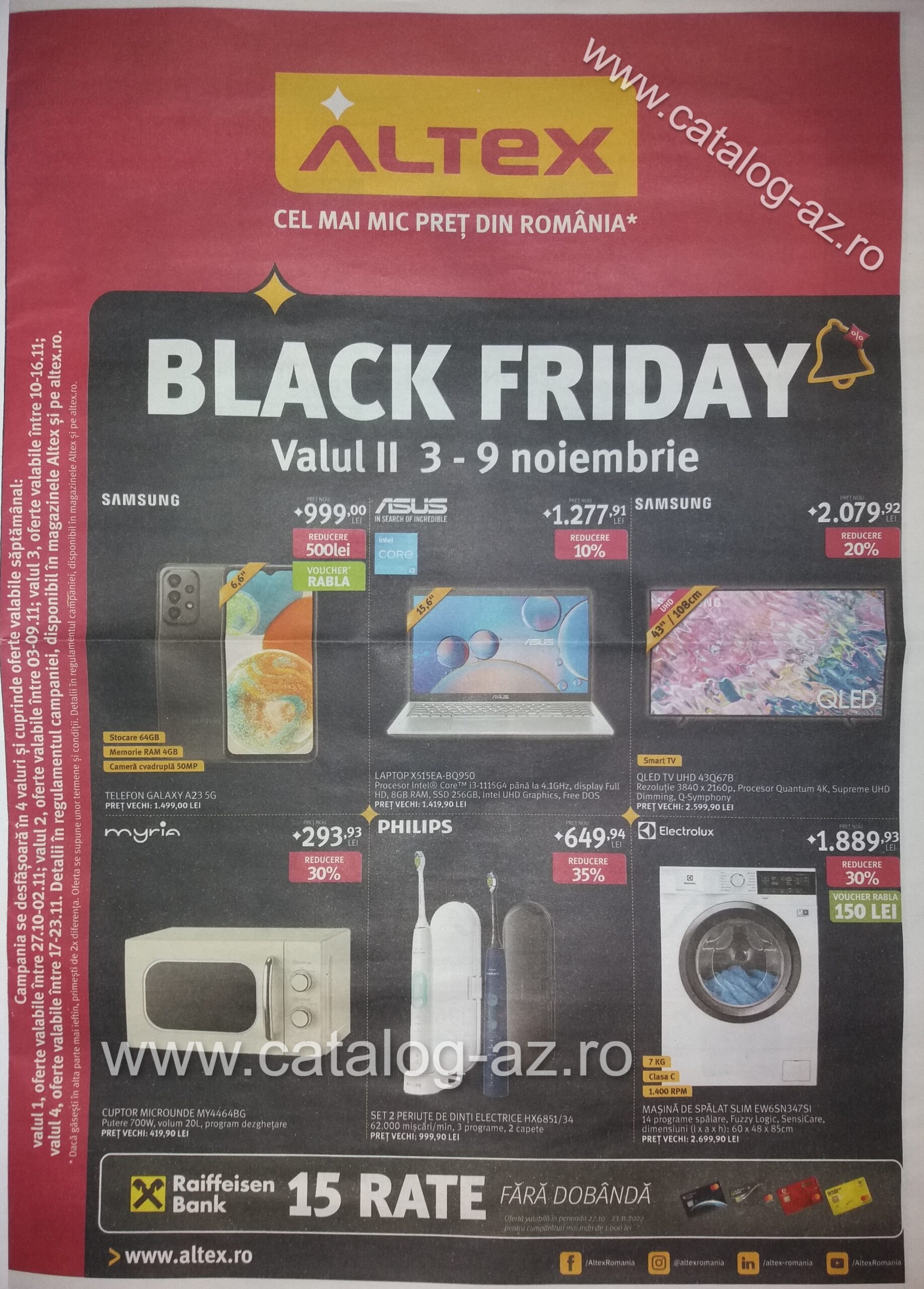 Amazing Emphasis Geography Televizoare Altex Black Friday 2022 Catalog Valul II 3-9 Noiembrie