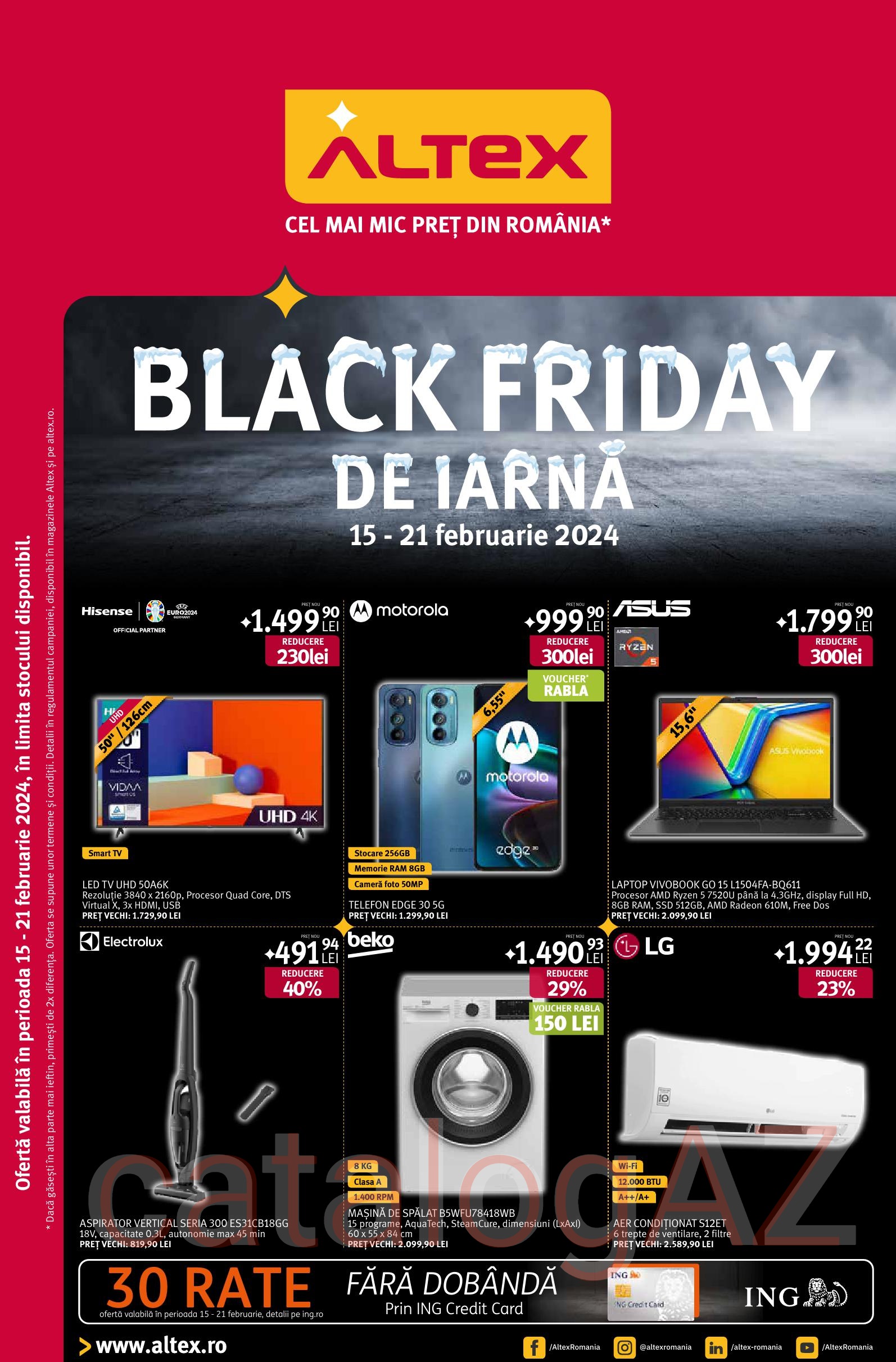 Catalog Altex Black Friday 1521 Februarie 2024 Catalog AZ