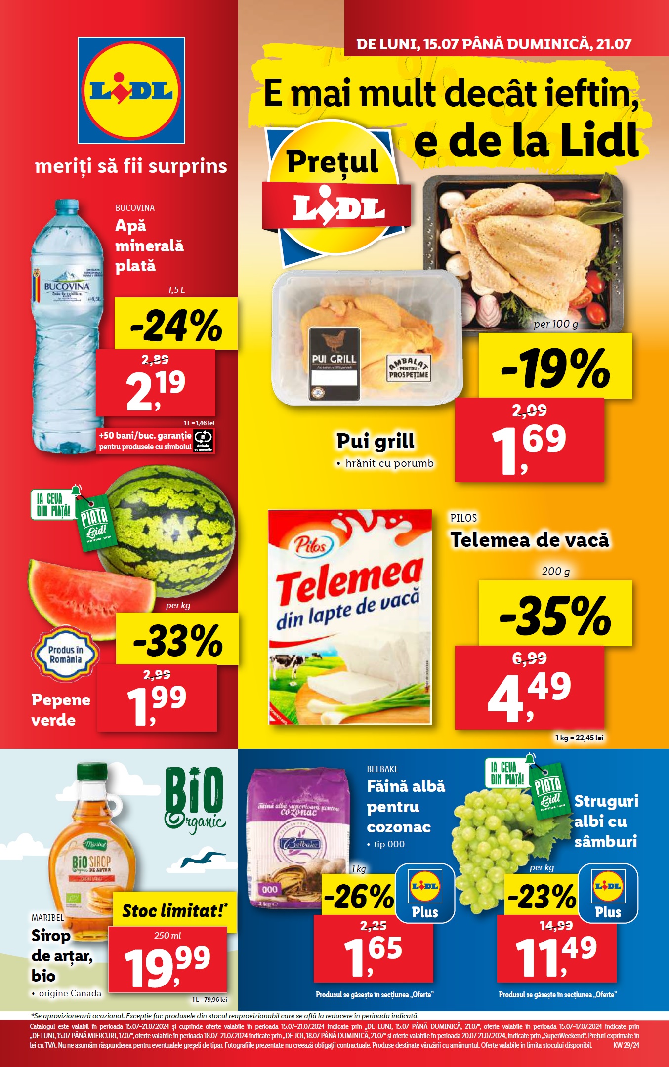 Catalog lidl 15 iulie 2024 catalog az